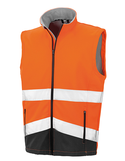 Result Safe-Guard Printable Safety Softshell Gilet