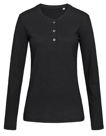 Stedman® Sharon Henley Long Sleeve Women