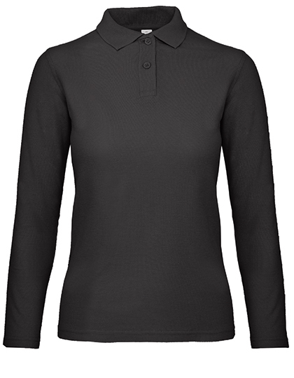 B&C BE INSPIRED Women´s Long Sleeve Polo ID.001