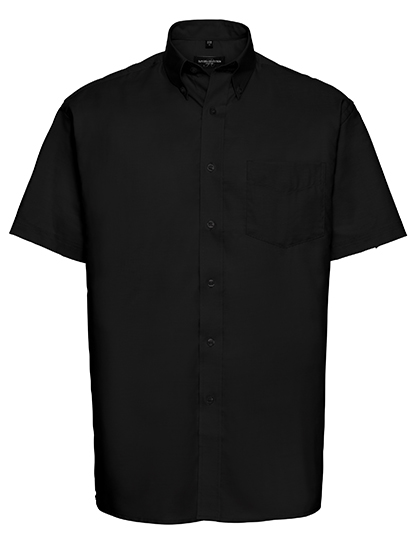 Russell Collection Men´s Short Sleeve Easy Care Oxford Shirt