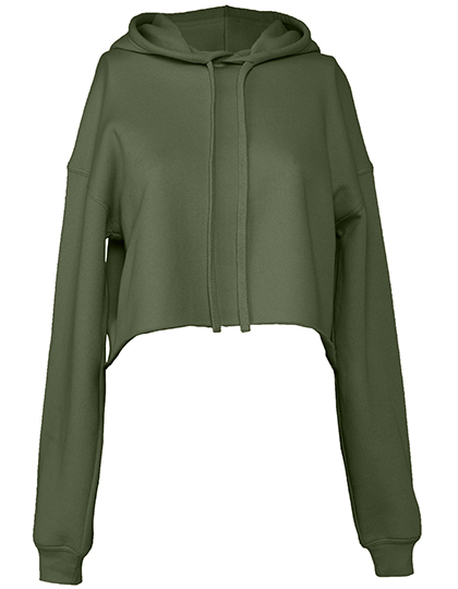 Bella Women´s Cropped Fleece Hoodie