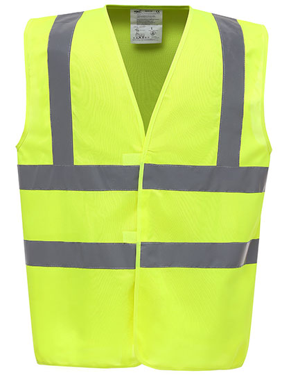 YOKO Hi-Vis 2 Bands & Braces Waistcoat