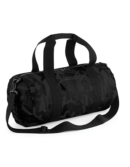 BagBase Camo Barrel Bag