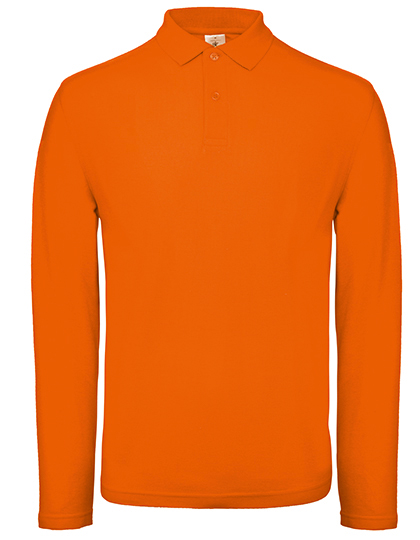 B&C BE INSPIRED Men´s Long Sleeve Polo ID.001