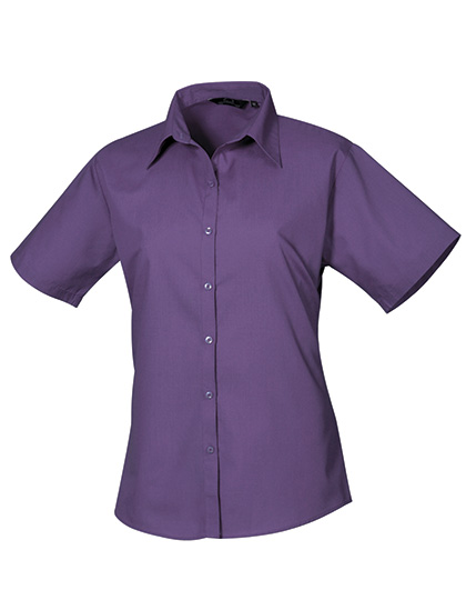 Premier Workwear Women´s Poplin Short Sleeve Blouse