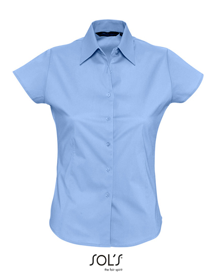 SOL´S Women´s Stretch-Blouse Excess Short Sleeve