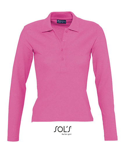 SOL´S Women´s Long Sleeve Polo Podium