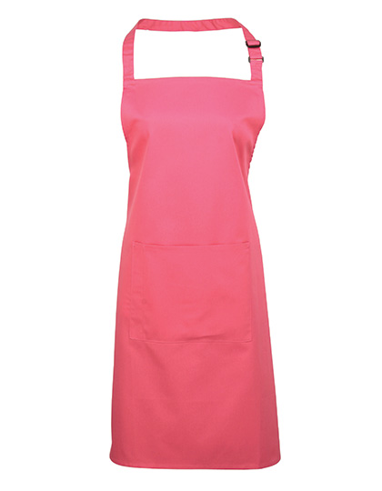 Premier Workwear Colours Collection Bib Apron With Pocket