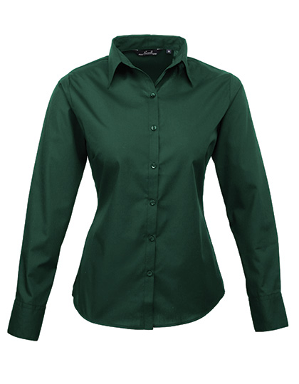 Premier Workwear Women´s Poplin Long Sleeve Blouse