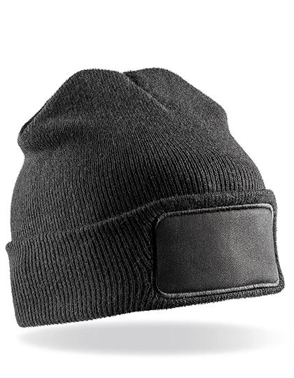 Result Winter Essentials Double Knit Printers Beanie