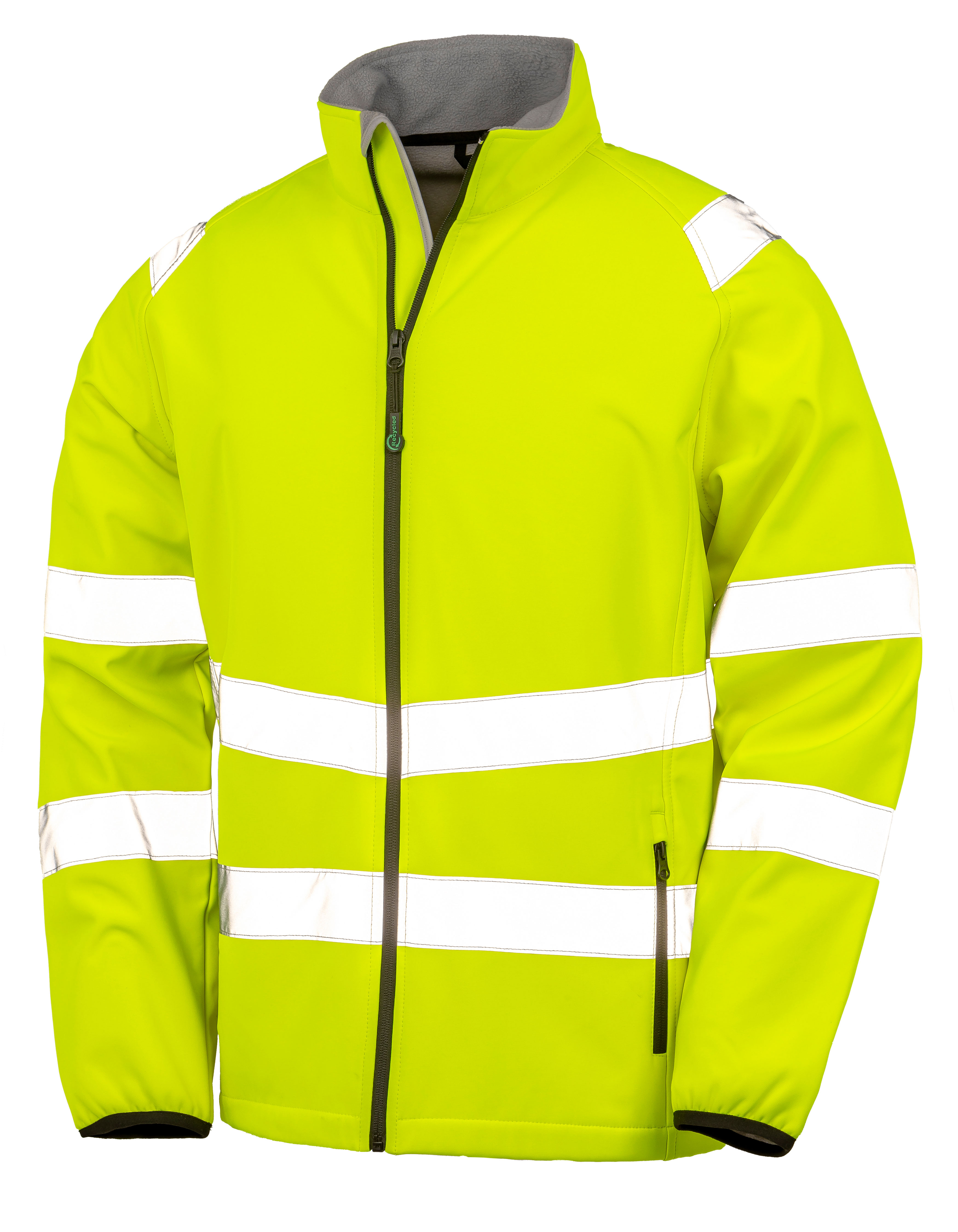 Result Genuine Recycled Recycled Printable Safety Softshell Jacket