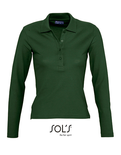 SOL´S Women´s Long Sleeve Polo Podium