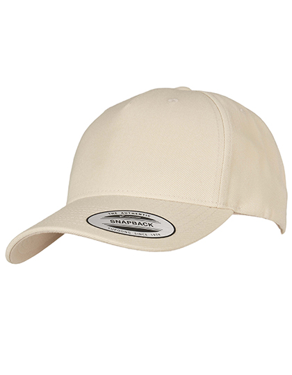 FLEXFIT YP Classics 5-Panel Premium Curved Visor Snapback Cap