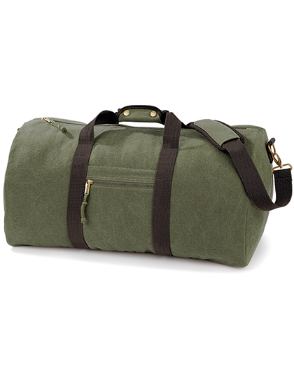 Quadra Vintage Canvas Holdall