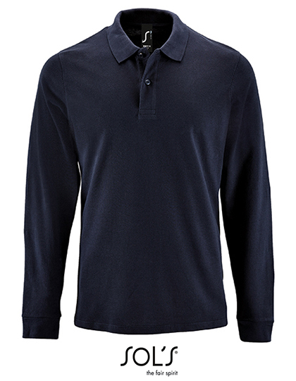 SOL´S Men´s Long-Sleeve Piqué Polo Shirt Perfect