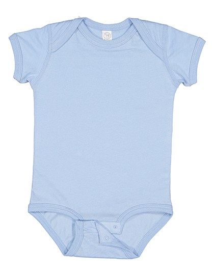 Rabbit Skins Infant Fine Jersey Short Sleeve Bodysuit