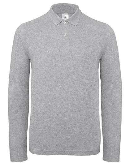 B&C BE INSPIRED Men´s Long Sleeve Polo ID.001