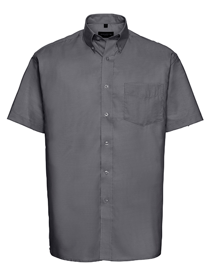 Russell Collection Men´s Short Sleeve Easy Care Oxford Shirt