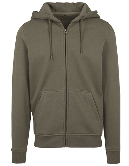 Build Your Brand Heavy Zip Hoody