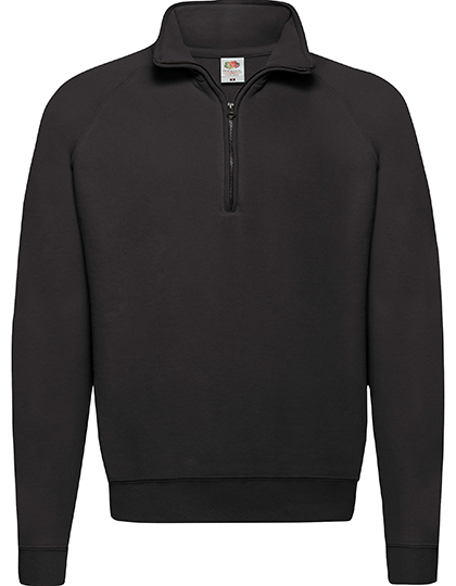 Fruit of the Loom Classic Zip Neck Sweat