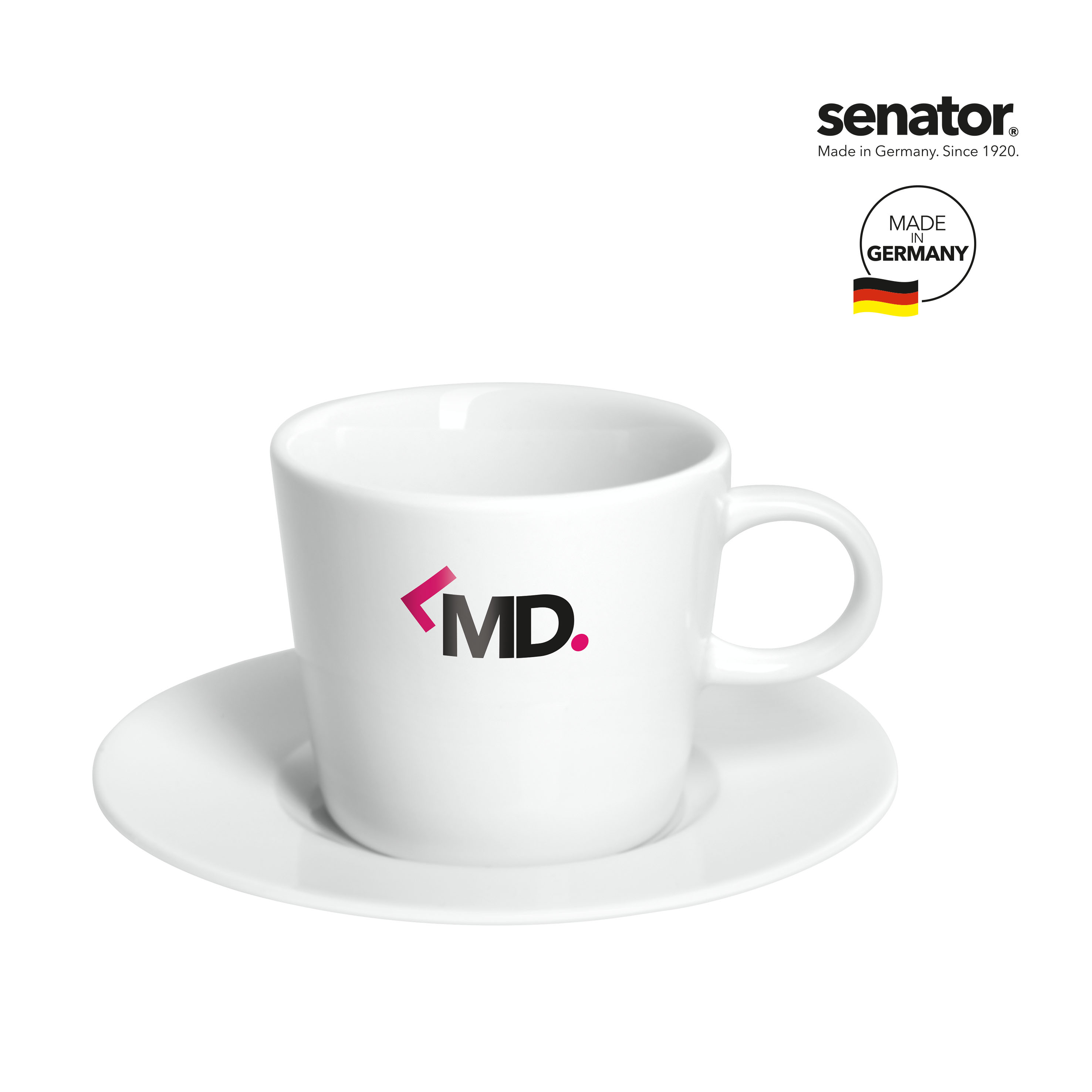 Fancy Espresso Tasse mit Untertasse