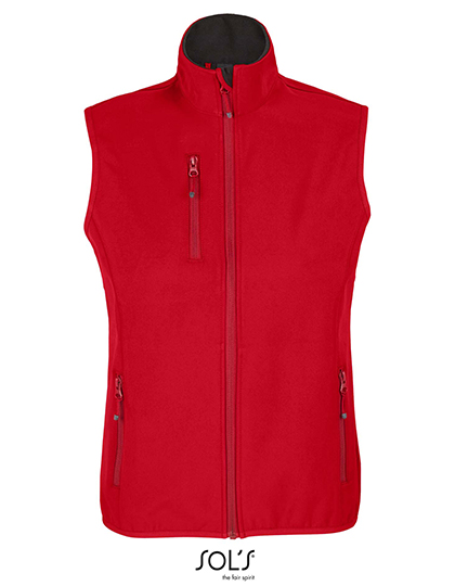 SOL´S Women´s Falcon Zipped Softshell Bodywarmer