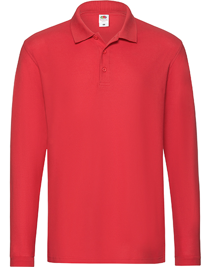 Fruit of the Loom Premium Long Sleeve Polo