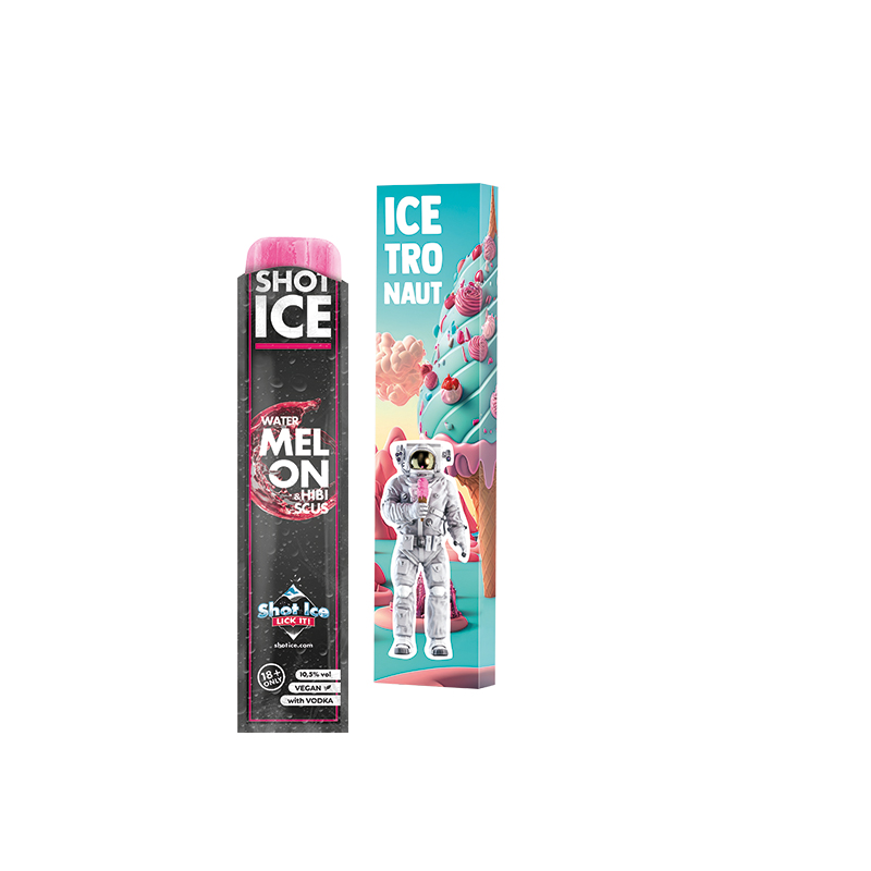 Long Box Shot Ice - Watermelon & Hibiscus 10 5% vol