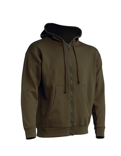 JHK Zipped Hooded Sweater