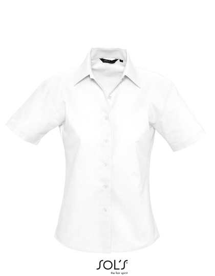 SOL´S Women´s Oxford-Blouse Elite Short Sleeve