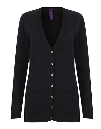 Henbury Ladies´ Lightweight V-Neck Cardigan