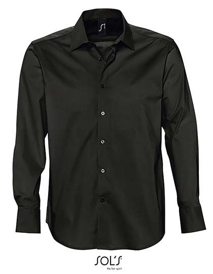 SOL´S Men´s Stretch-Shirt Brighton Long Sleeve