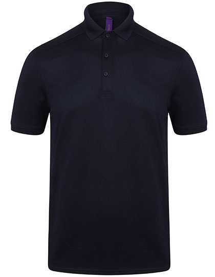 Henbury Men´s Slim Fit Stretch Polo Shirt + Wicking Finish