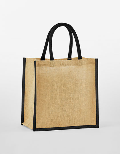 Westford Mill Natural Starched Jute Mini Gift Bag