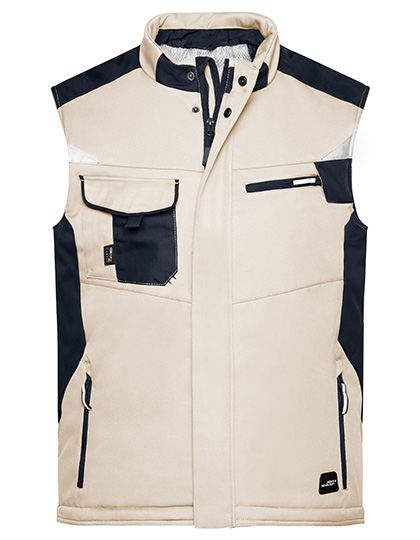 James&Nicholson Craftsmen Softshell Vest -STRONG-