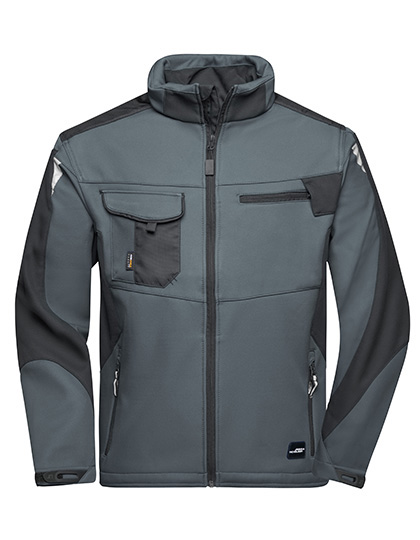 James&Nicholson Workwear Softshell Jacket -STRONG-