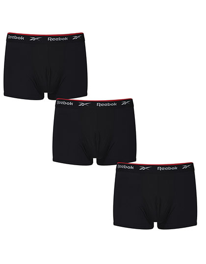 Reebok Men´s Short Sports Trunk - Redgrave (3 Pair Pack)