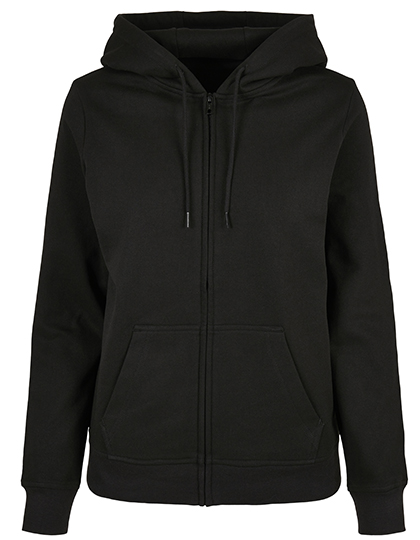 Build Your Brand Basic Ladies Basic Zip Hoody