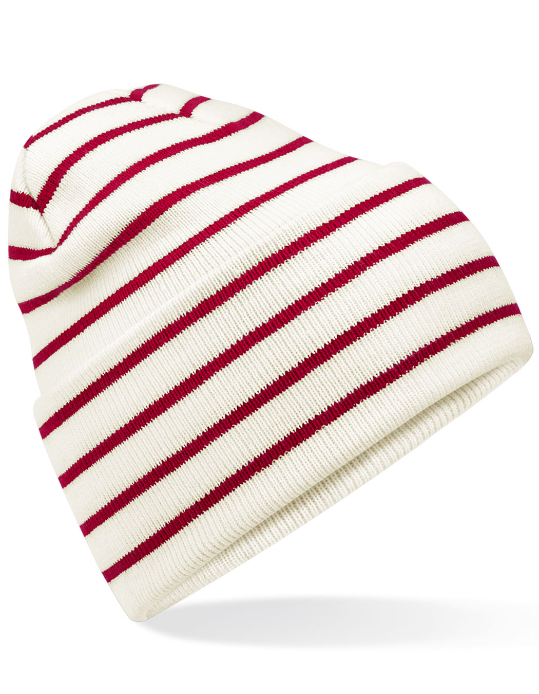 Beechfield Original Deep Cuffed Striped Beanie