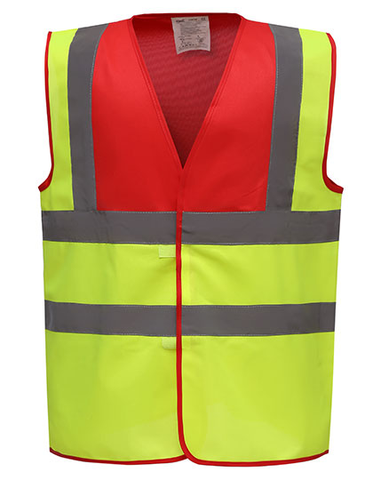 YOKO Hi-Vis 2 Bands & Braces Waistcoat