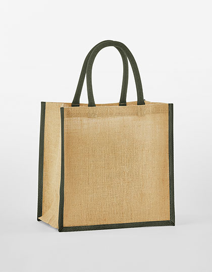 Westford Mill Natural Starched Jute Mini Gift Bag