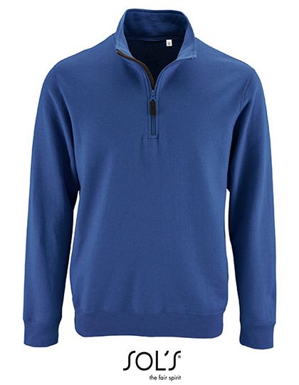 SOL´S Men´s Zip High Collar Sweatshirt Stan