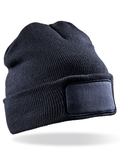 Result Winter Essentials Double Knit Printers Beanie