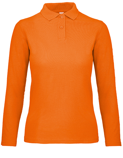 B&C Women´s Long Sleeve Polo ID.001