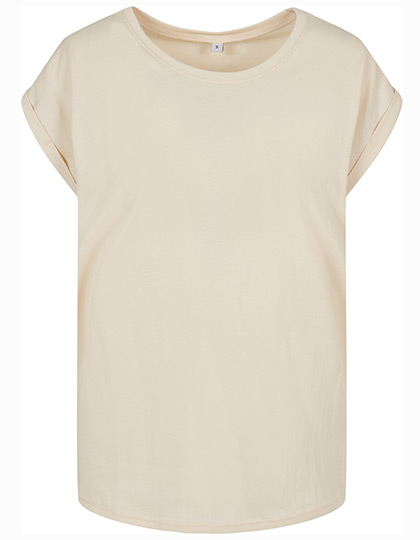 Build Your Brand Ladies´ Extended Shoulder Tee