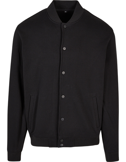 Build Your Brand Men´s Heavy Tonal College Jacket