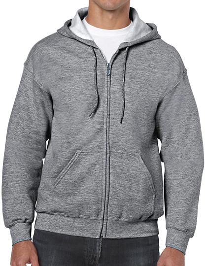 Gildan Heavy Blend™ Adult Full Zip Hooded Sweatshirt