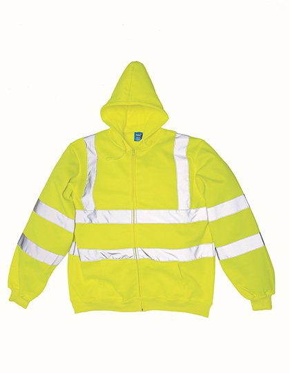 YOKO Hi-Vis Zip Hoodie