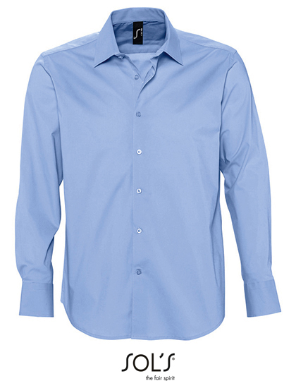 SOL´S Men´s Stretch-Shirt Brighton Long Sleeve