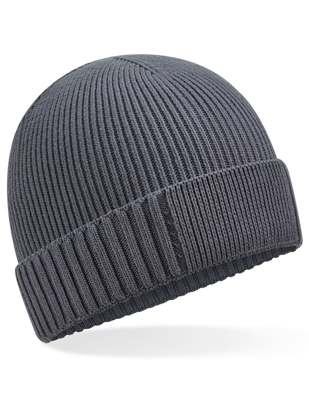 Beechfield Organic Cotton Engineered Patch Beanie